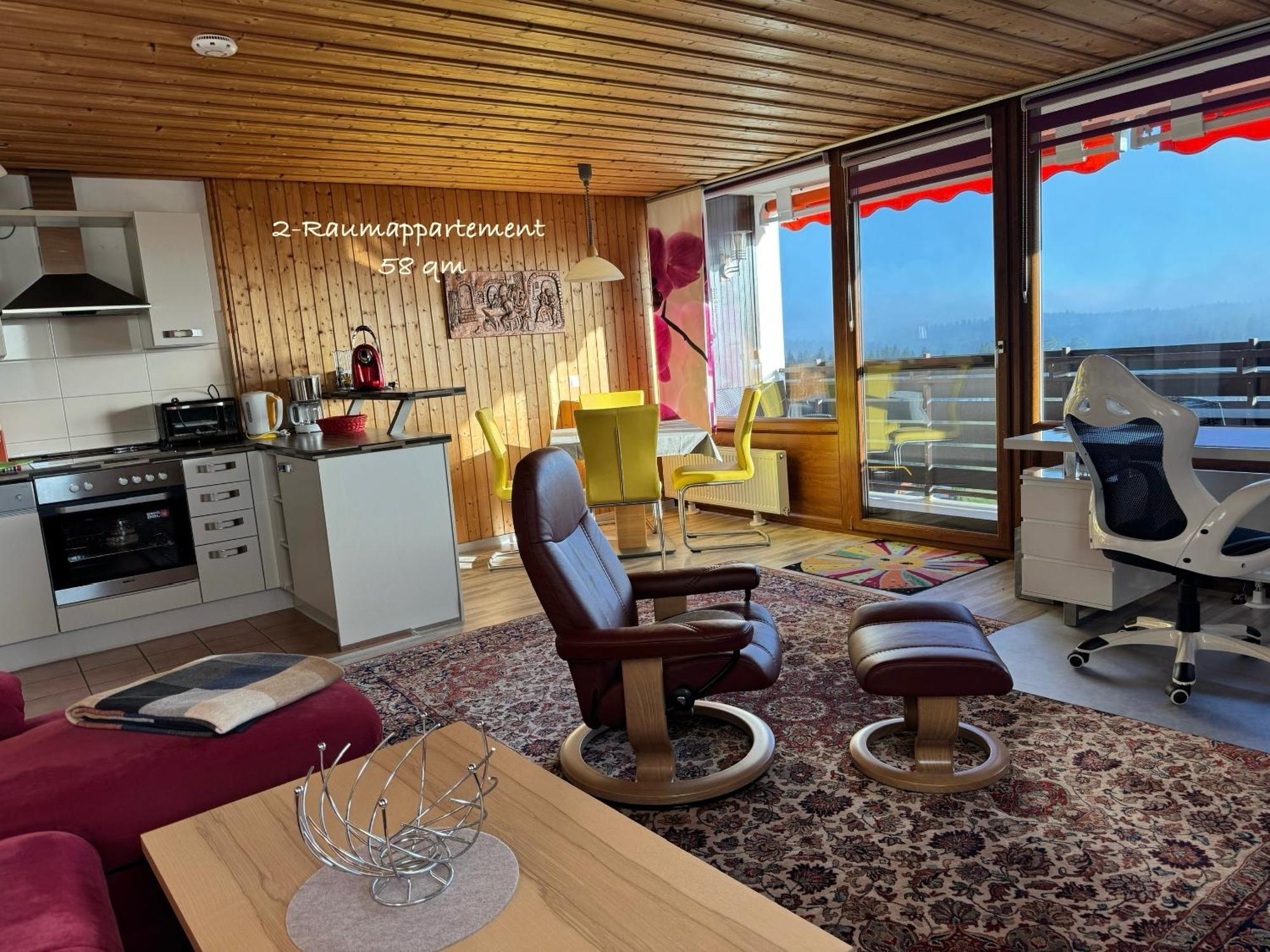 3- 2-1 - Raum - Ferienappartements Dieter Hoffmann Freudenstadt-Kniebis Beim Nationalpark Zewnętrze zdjęcie