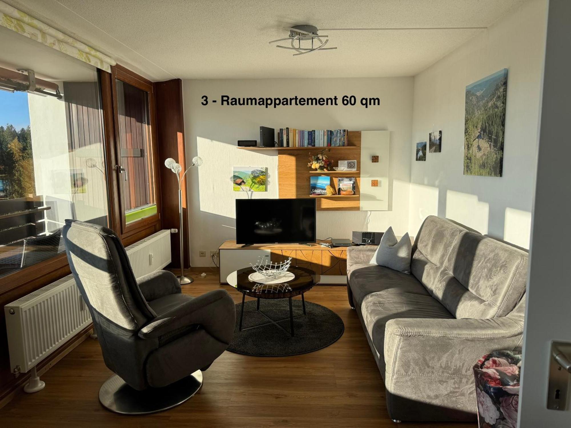 3- 2-1 - Raum - Ferienappartements Dieter Hoffmann Freudenstadt-Kniebis Beim Nationalpark Zewnętrze zdjęcie